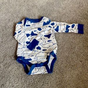 Newborn Car & Jack long sleeve onesie